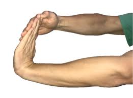Wrist stretching exercise