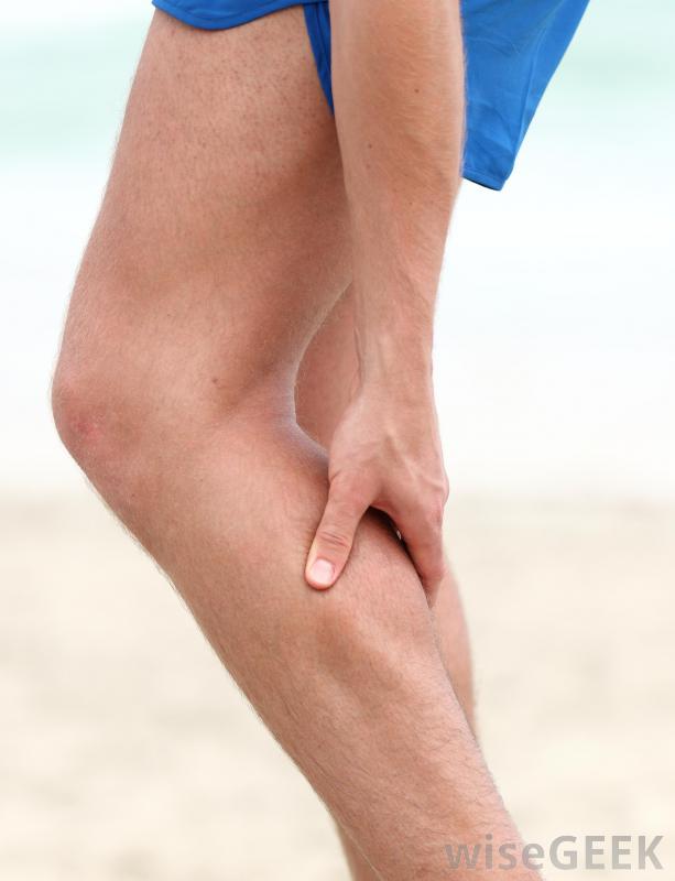 الشد العضلي في الساق